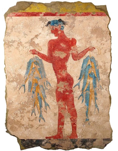 Фрески Кносского дворца Греция