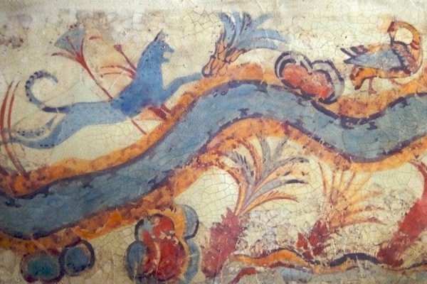 Собиратель крокусов Кносский дворец