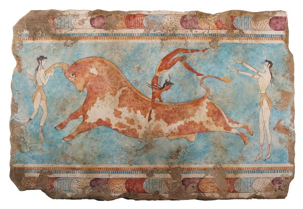 Фресковая живопись древней Греции