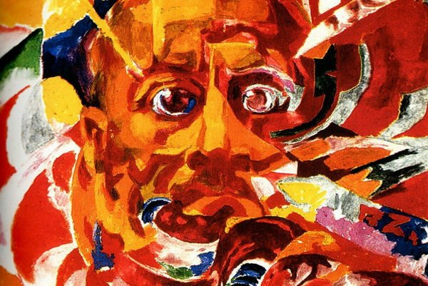 Художник Давид Бурлюк