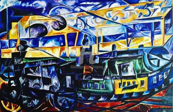 Давид Бурлюк приход весны и лета