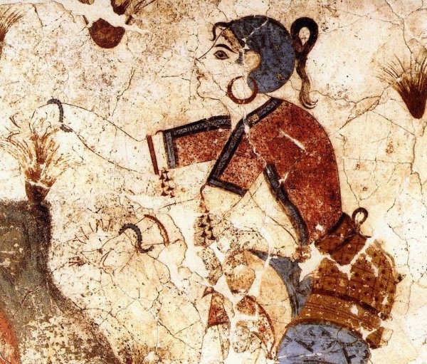 Минойские фрески Акротири