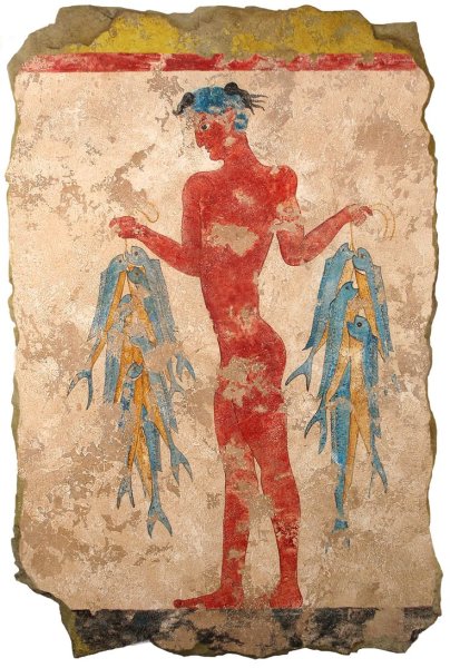 Фрески Кносского дворца Греция