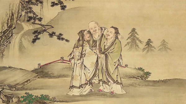 Китайская живопись Лао Конфуций