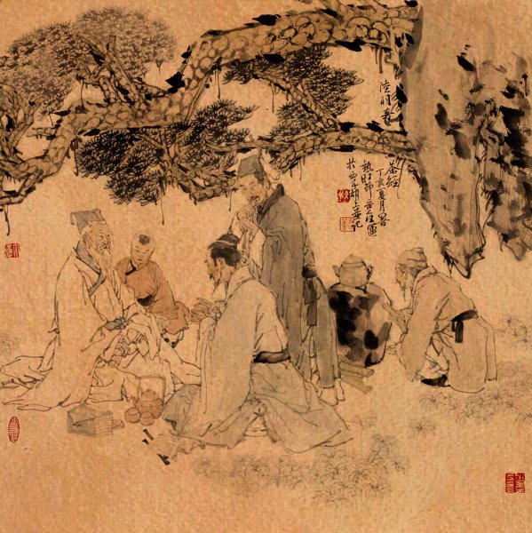 Цзао Ван китайская живопись