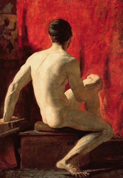 Натурщик,1882 Врубель