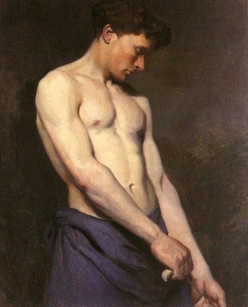 Серов Валентин натурщица