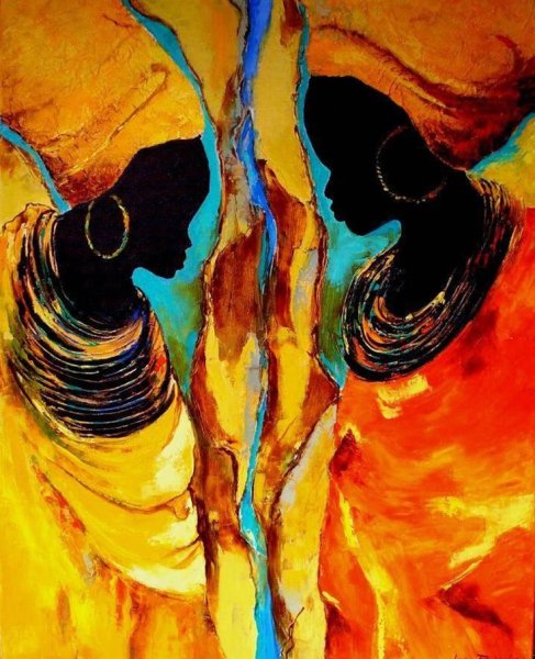 Современная живопись Африки