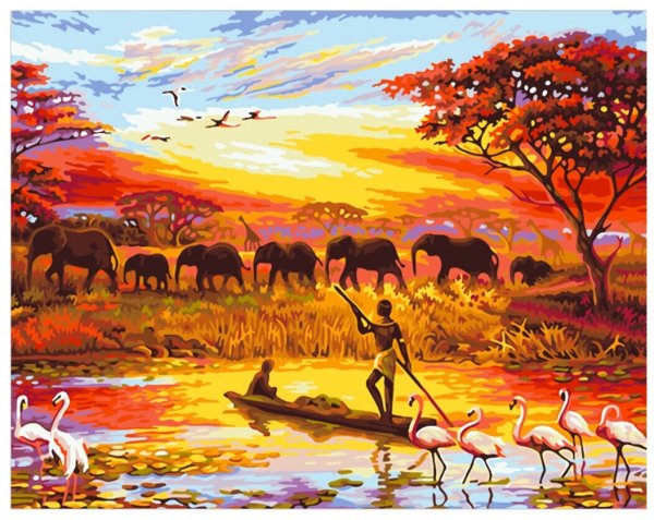 Африка пейзажи картины