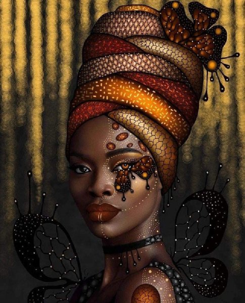 Хайди Бирс африканские мотивы