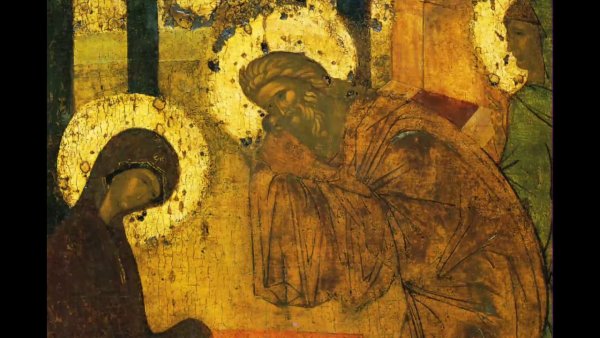 Средневековая живопись Андрей рублёв