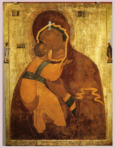 Благовещение Андрей Рублев русская иконопись