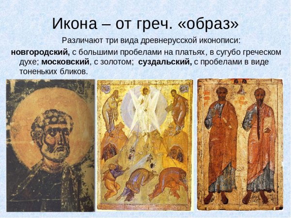 Искусство древней Руси иконопись