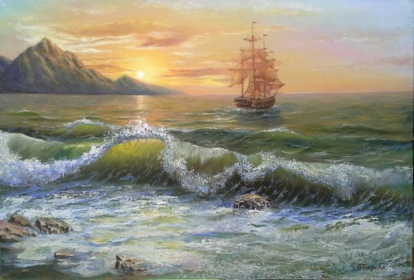 Морской пейзаж Игорь Стоев