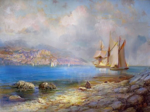 Морской пейзаж Александр Милюков