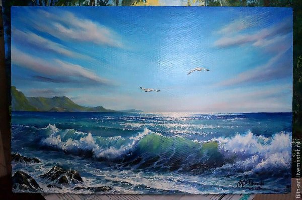 Александр Южаков морской пейзаж