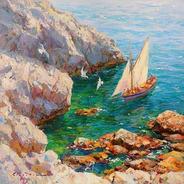 Сергей Свиридов художник Крым