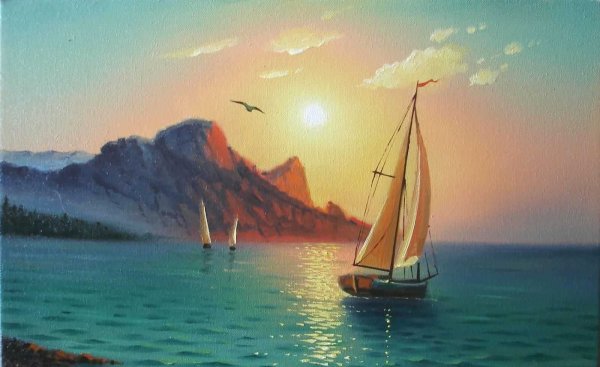 Сергей Стоев морской пейзаж