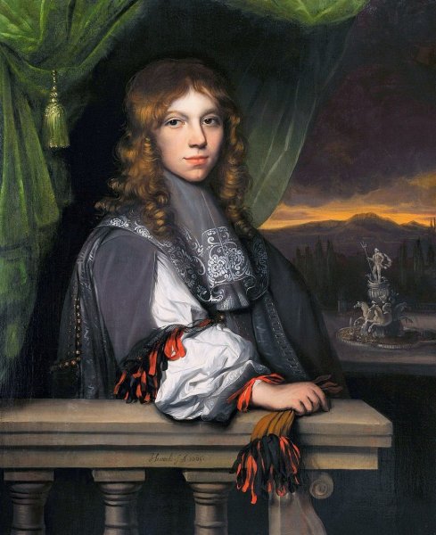 Герард ДОУ автопортрет