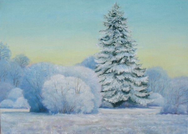 Картина ели