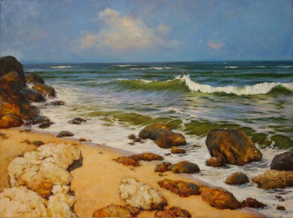 Георгий Харченко картины море