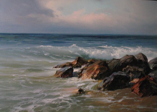 Юрий Клапоух морской пейзаж