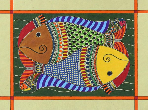 Этнические картины рыбы