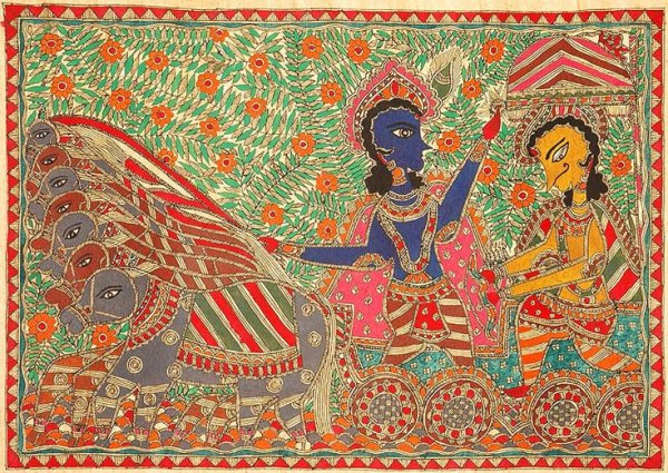 Искусство мадхубани альбом