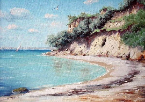 Художник Задорожнюк Георгий море