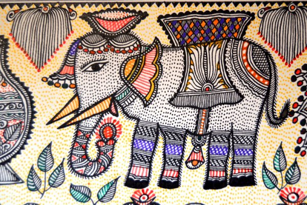 Картины мадхубани штата Бихар