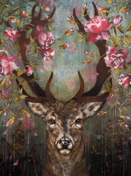 Картина олени