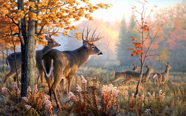 Живопись природа