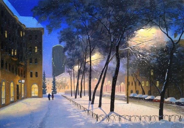 Художник Александр Болотов пейзажи