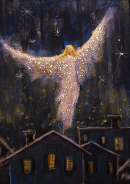 Ангелы в рождественскую ночь