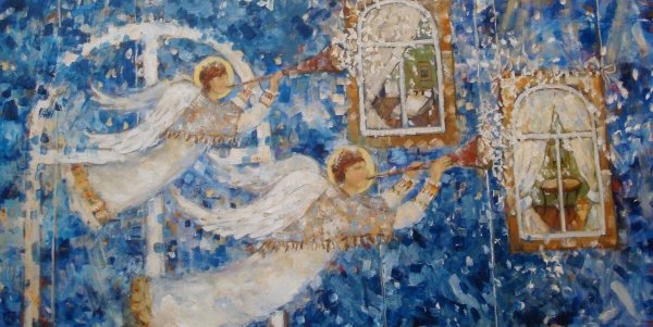 Картина Рождество Белецкая