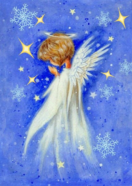 Ангелочки. Художница Dona Gelsinger