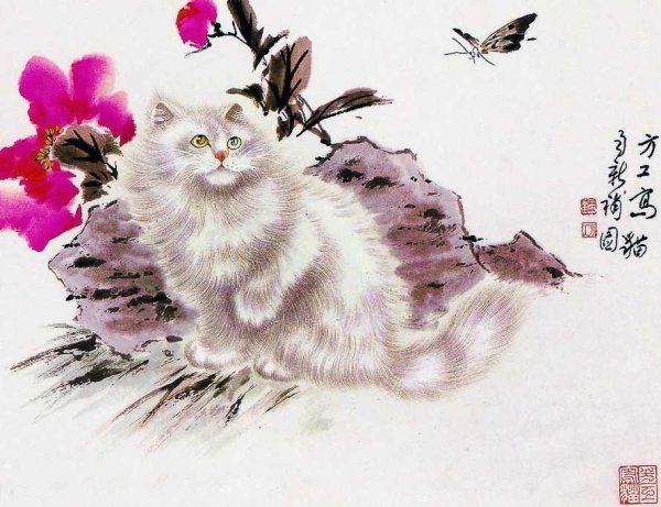 Котята в китайской живописи