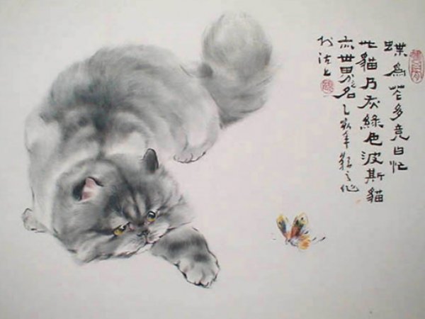 Китайские коты ГУ Йинчжи