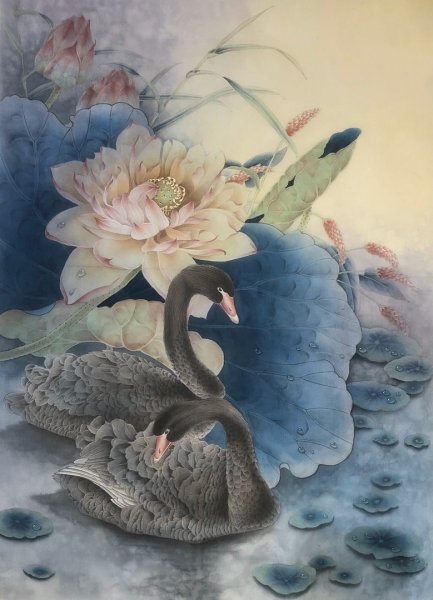 Стиль гунби китайская живопись