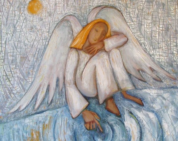 Ангелы в современной живописи