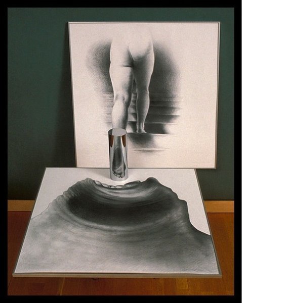 Анаморфные картины Иштвана Ороса