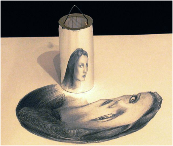 Анаморфное искусство Леонардо да Винчи