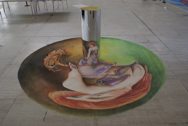 Анаморфозис Леонардо Давинчи