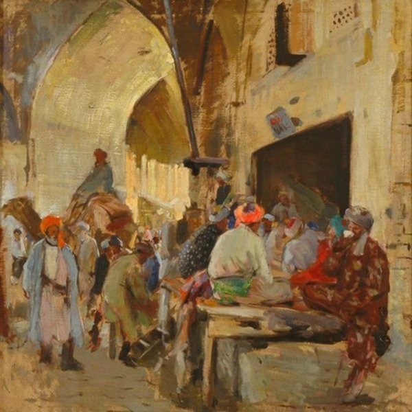 Художник Петр котов Бухара