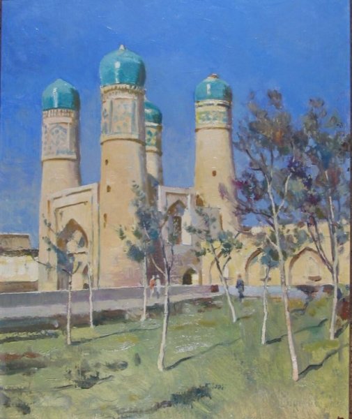 Самарканд живопись Верещагин