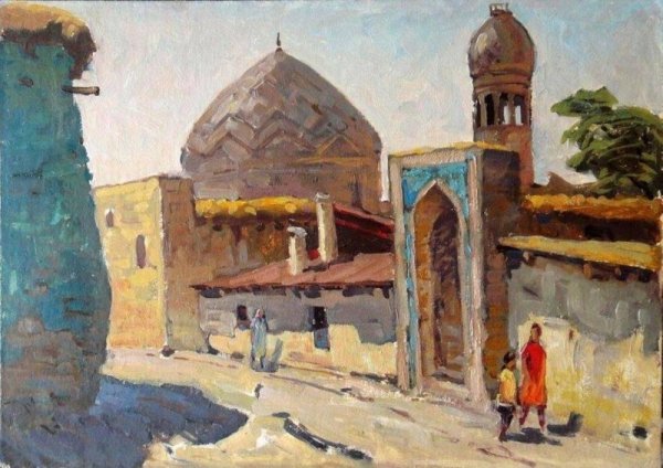 Самарканд картины художников