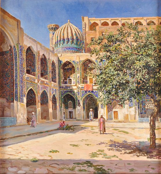 Самарканд Регистан Верещагин