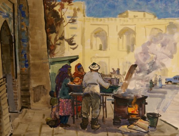 Сергей Петрович художник Бухара