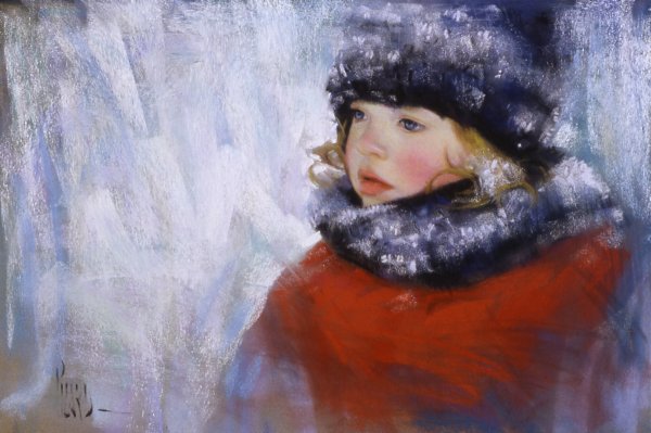 Пастель художник Алан Пикард