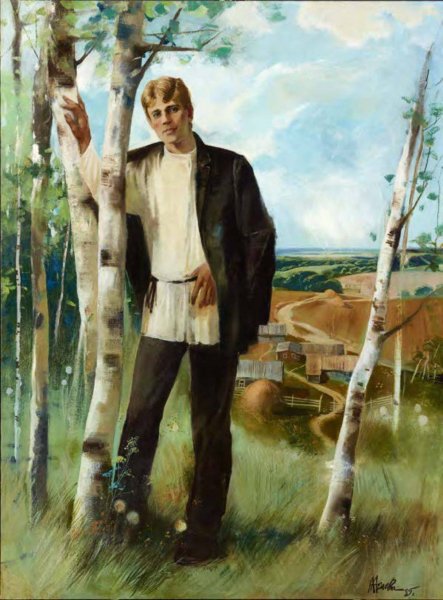 Сергей Есенин в полный рост